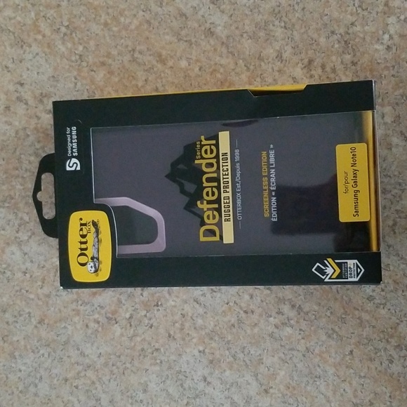 NWT Samsung Galaxy note10 protective Otterbox defender phone case purple - Picture 3 of 8